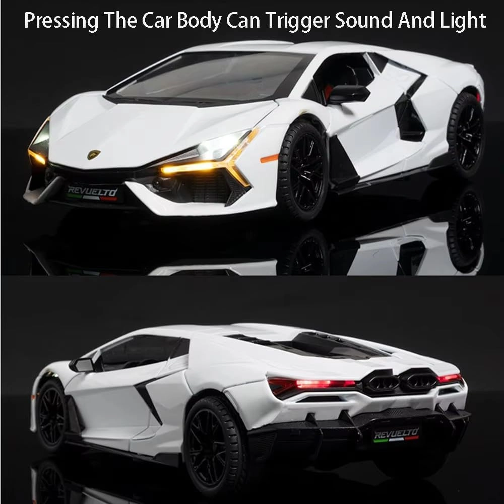 Revuelto 1:24 - Pull-Back Flashing Light