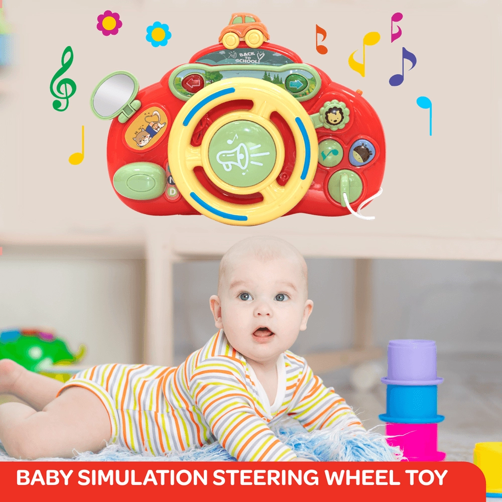 Toddler Steering Wheel Toy - 18 months and up