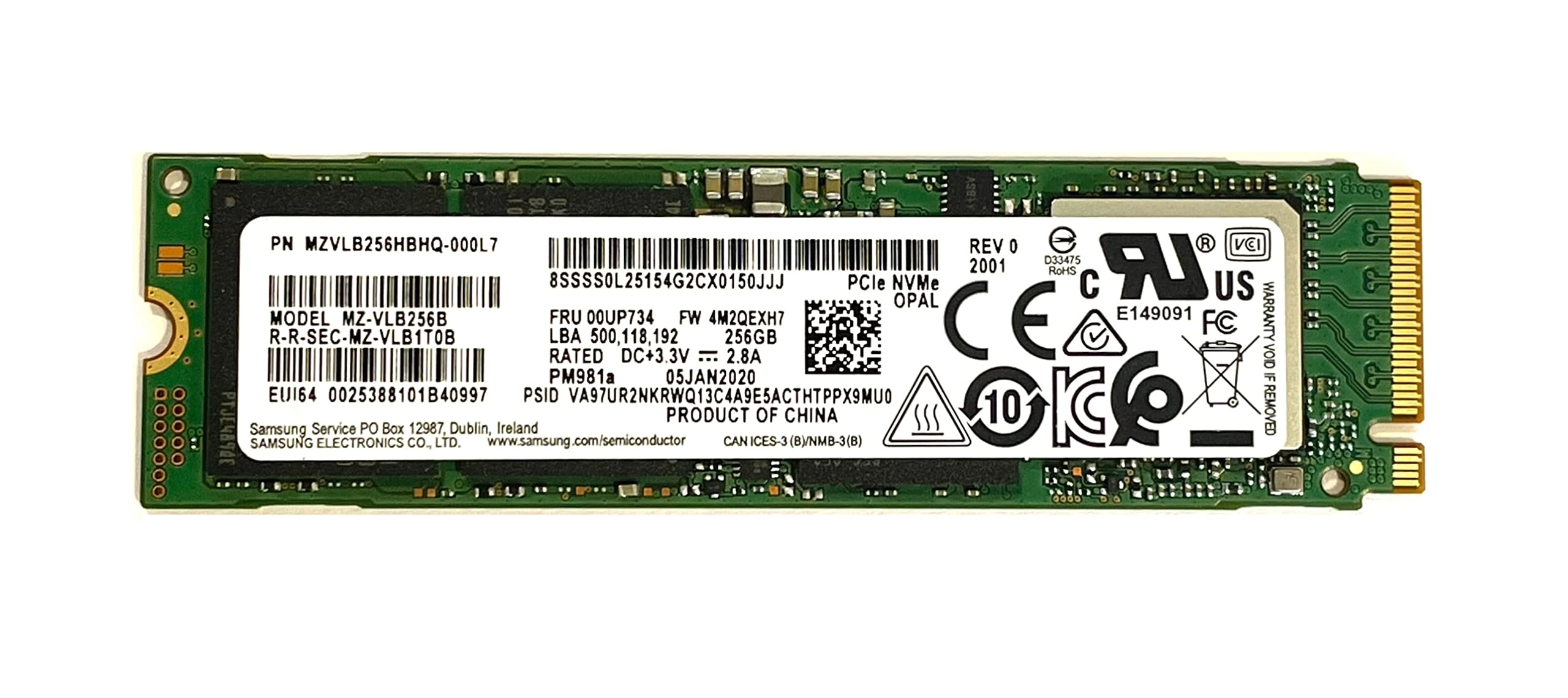 CL4-8D256 - 256GB M.2