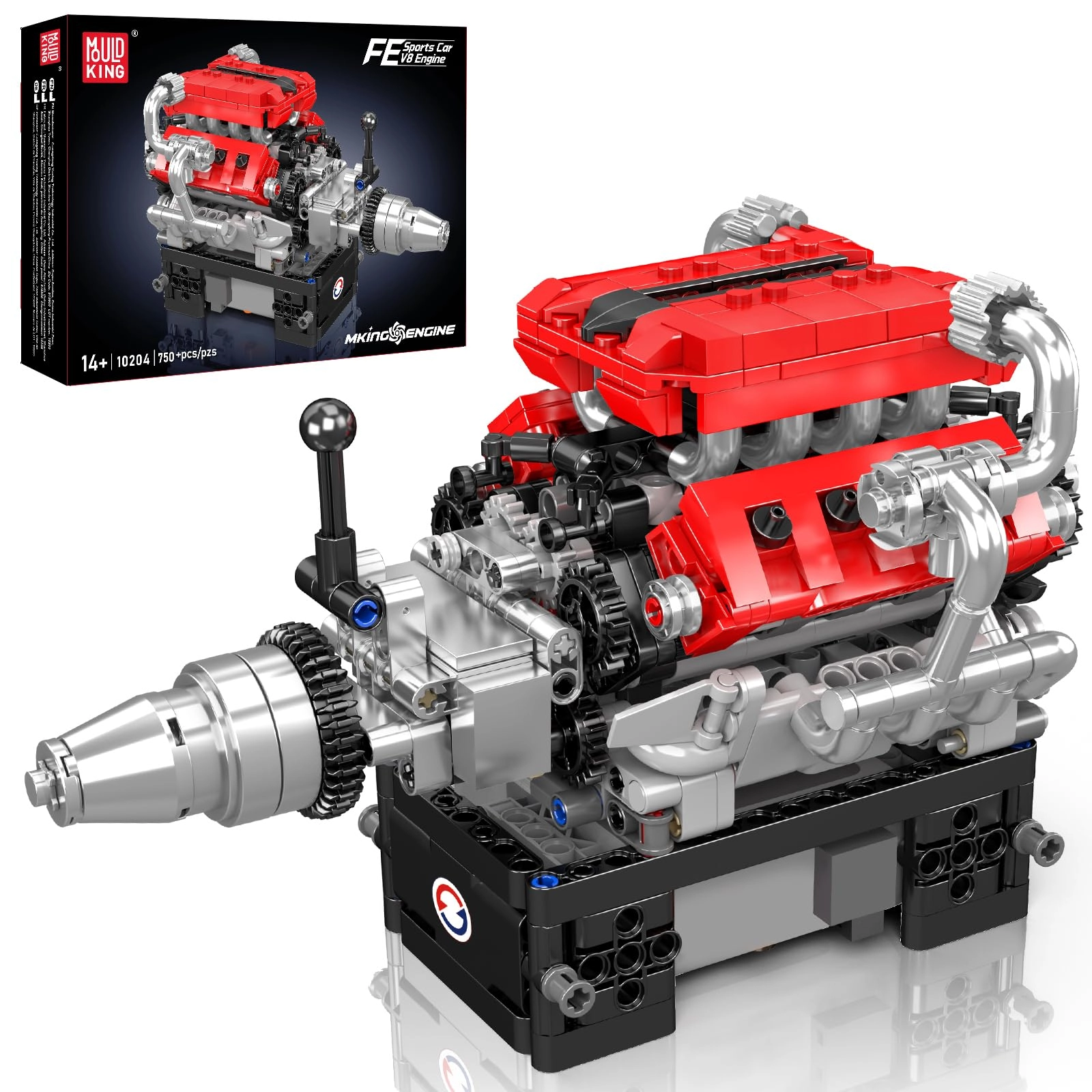 10204 - V8 motor Motor Engine Model Kit
