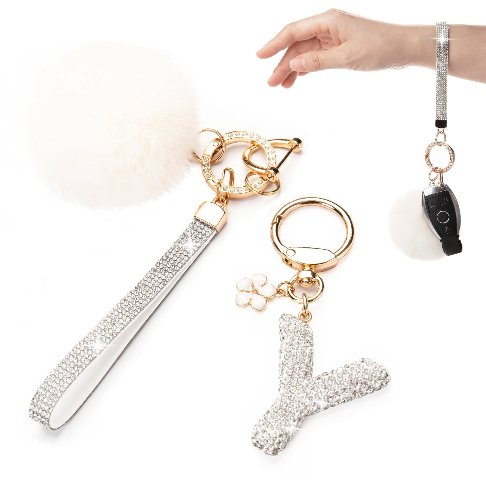 Initial Keychain - Letter