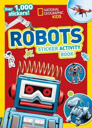 National Geographic Kids Robots Activity Sticker Book