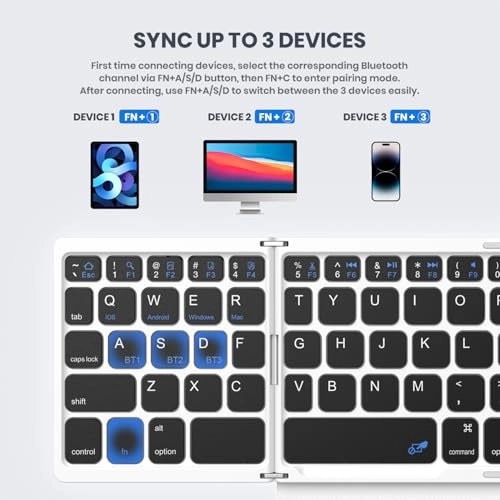 Foldable Keyboard - Bluetooth