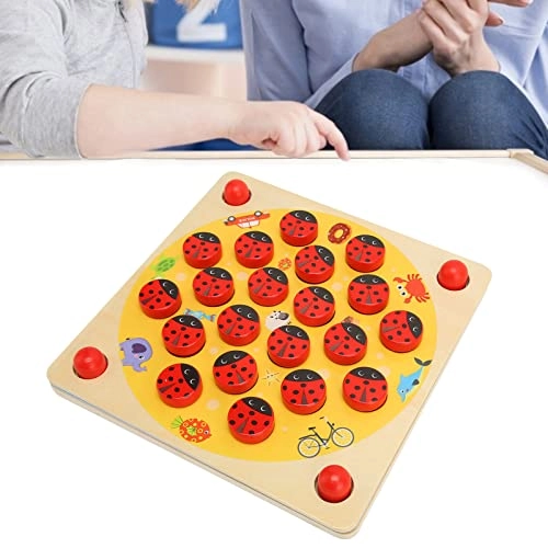 Ladybug Memory Game - 20pcs Basswood