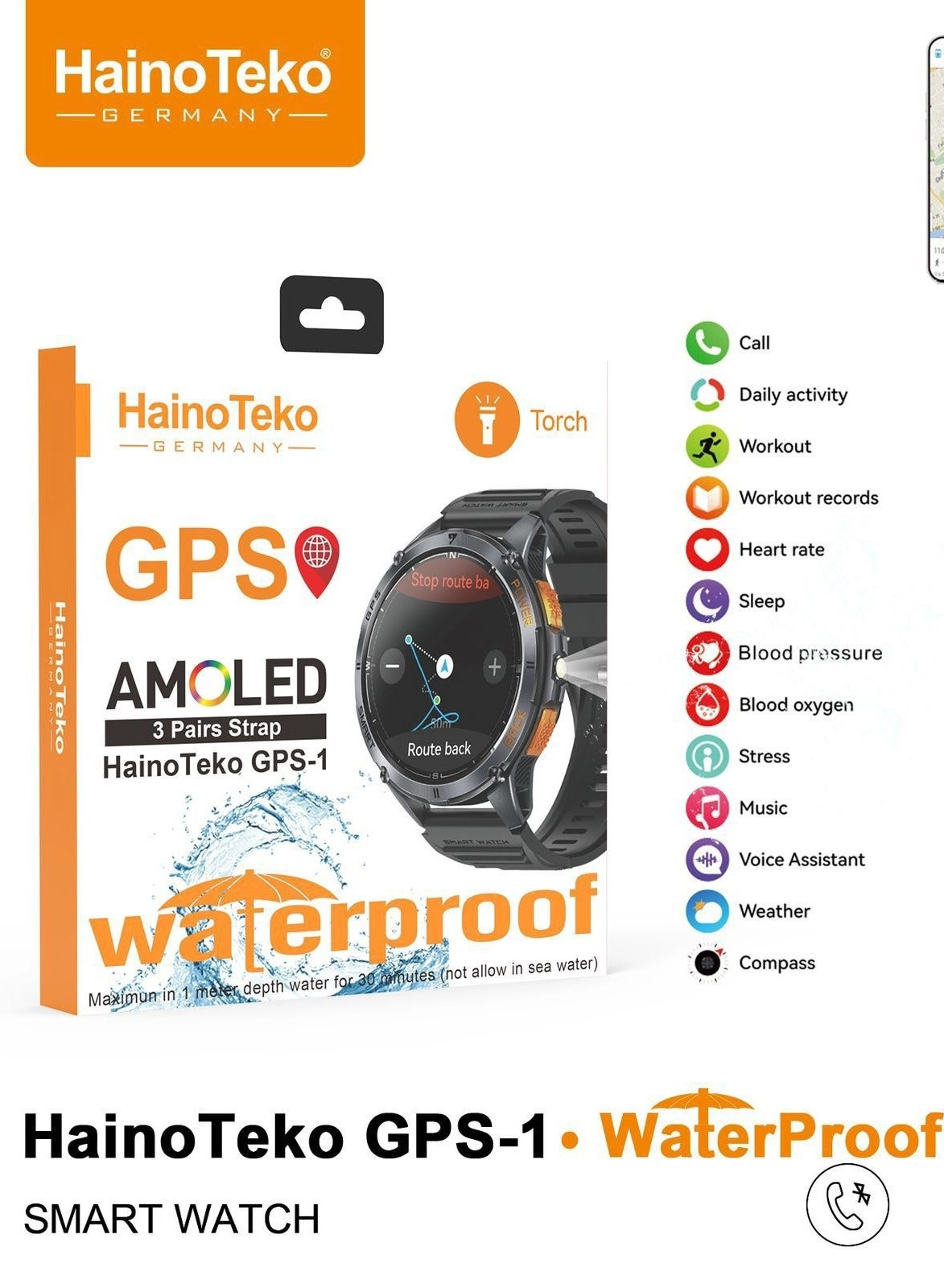 Waterproof Smart Watch
