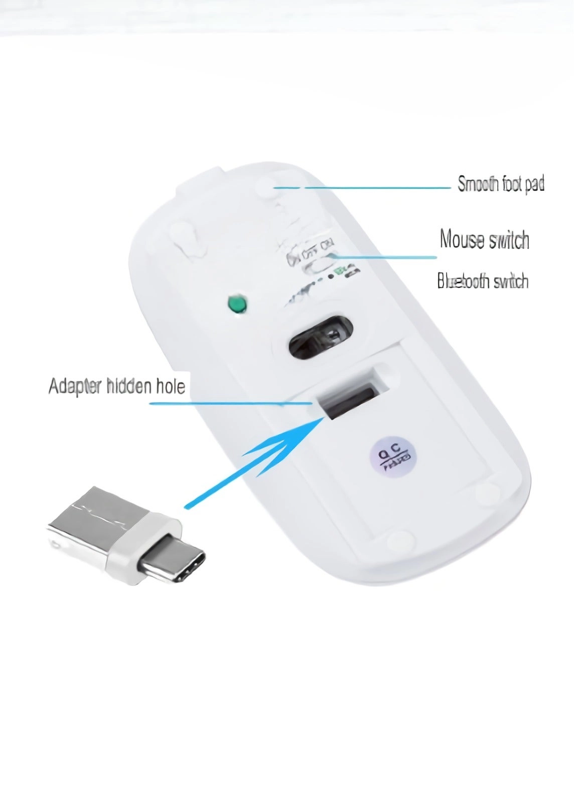 Dual Mode Mouse - Wireless