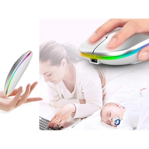 Wireless Optical Mouse - Bluetooth Radio Frequency Wi-Fi