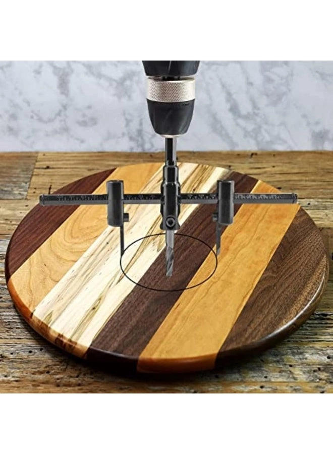 Adjustable Hole Saw Cutter - 30 mm - 120 mm plywood laminate composite materials rubber PVC