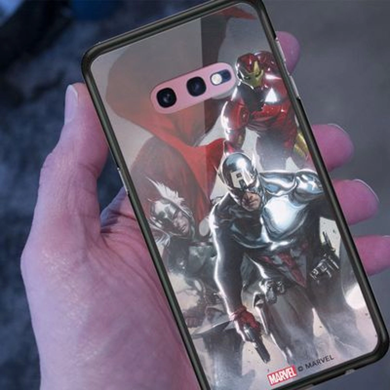 Avengers Trio Back Case for Galaxy S10