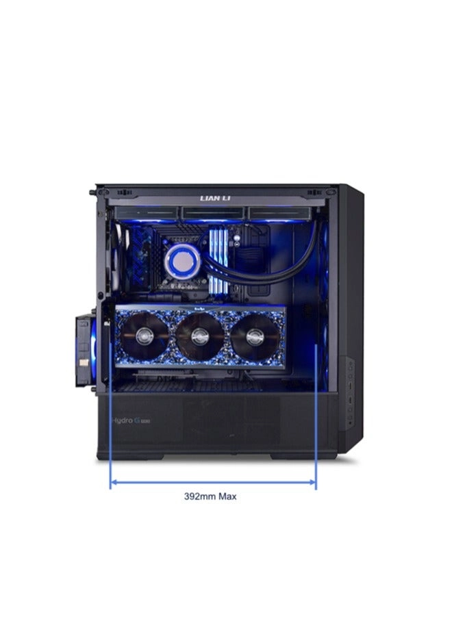 LANCOOL 216 - tempered glass side panel mid-tower