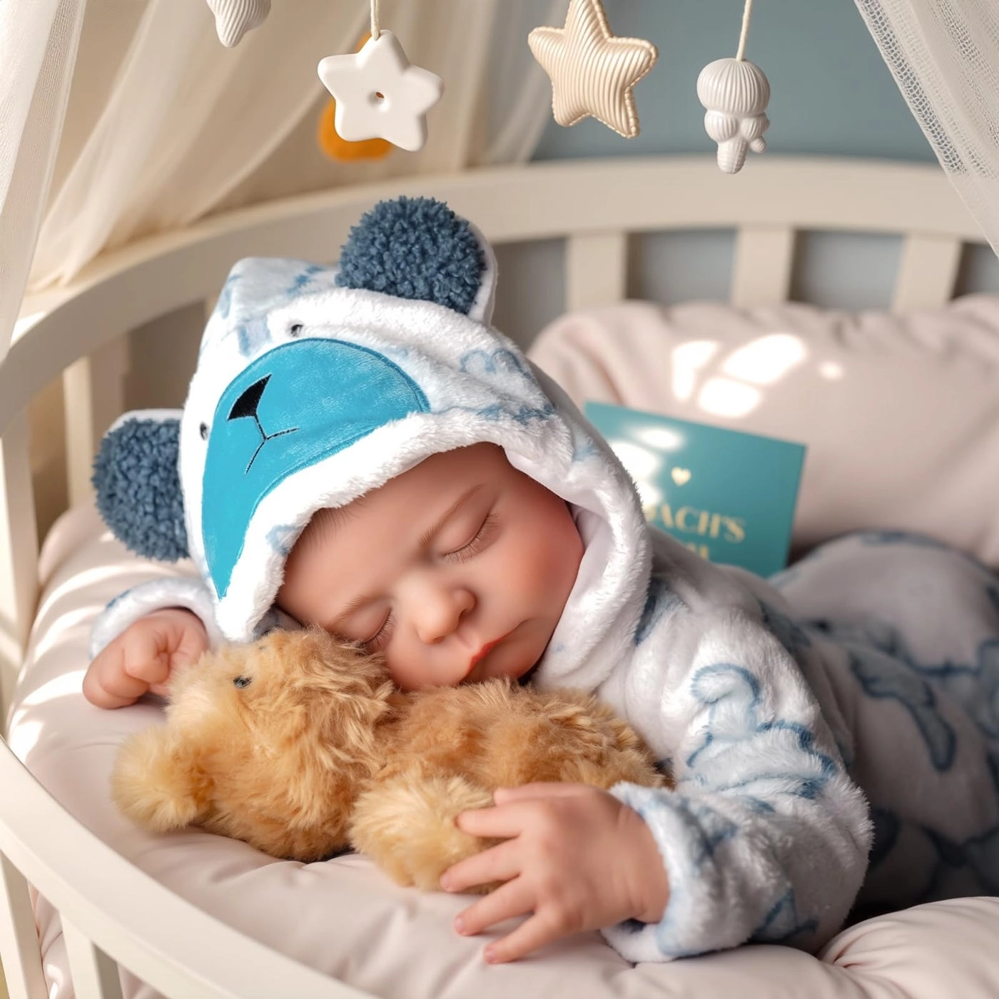 Reborn Baby Doll - 20-Inch Full Vinyl Body Ages 3+