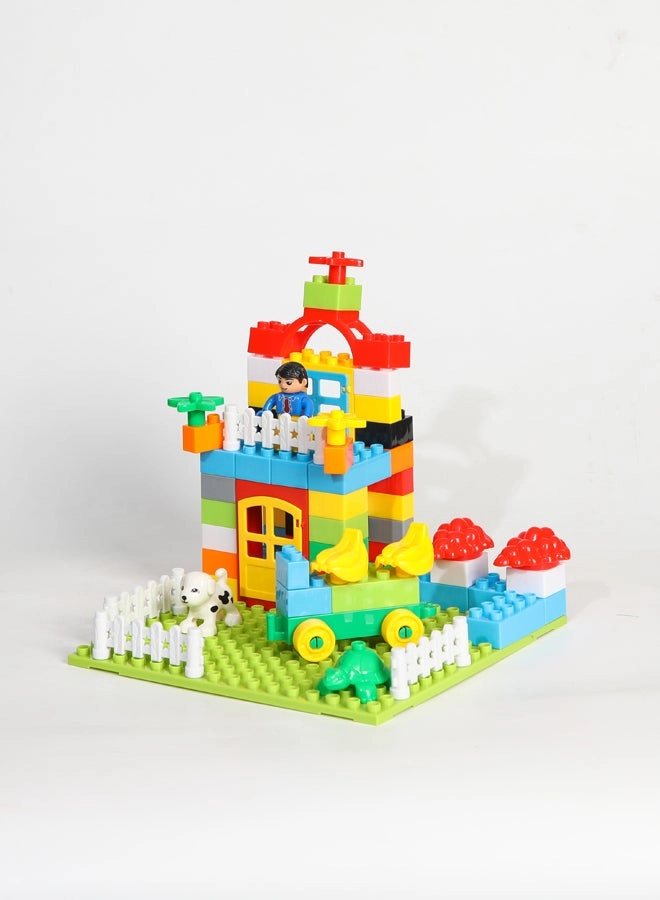 Blocks - Multicolour 105 pcs