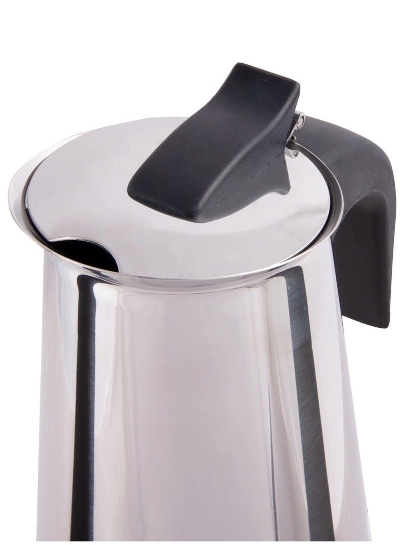 Moka Pot - 200 ml Stainless Steel 4 Cups