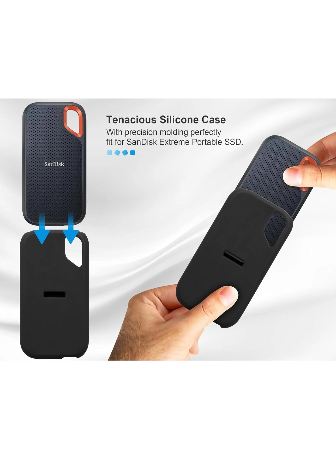 Silicone Case Cover - 500GB 1TB 2TB 4TB 8TB