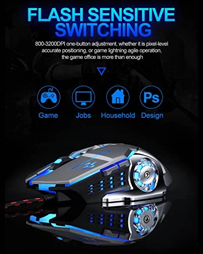 V6 Gaming Mouse - Wired