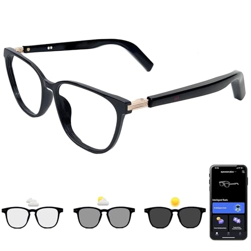 Ai Translator Smart Glasses - 164+ Language Translation AI Chat Deepseek R1 & Gemini-2.5