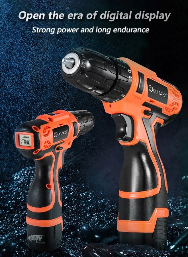Electric Drill - 12V 600W 22-piece