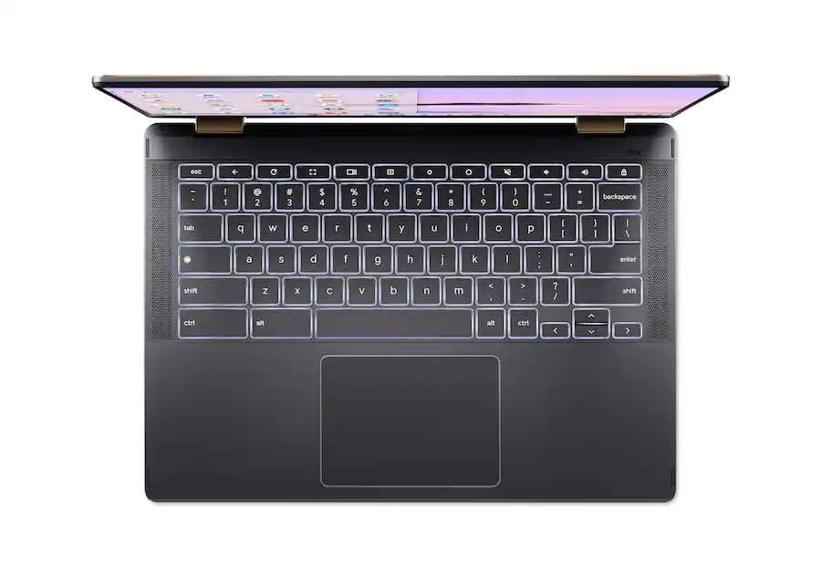 Chromebook Plus Spin 714 - 14'' Core Ultra 5 115U 8GB DDR5 256GB SSD