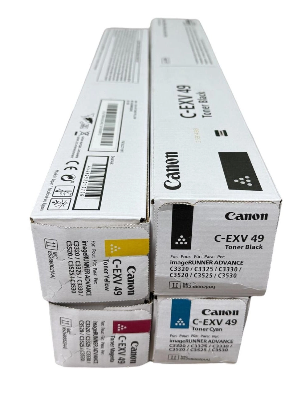 C-EXV 49 BCYM - Black/ Cyan/ Yellow/ Magenta Set