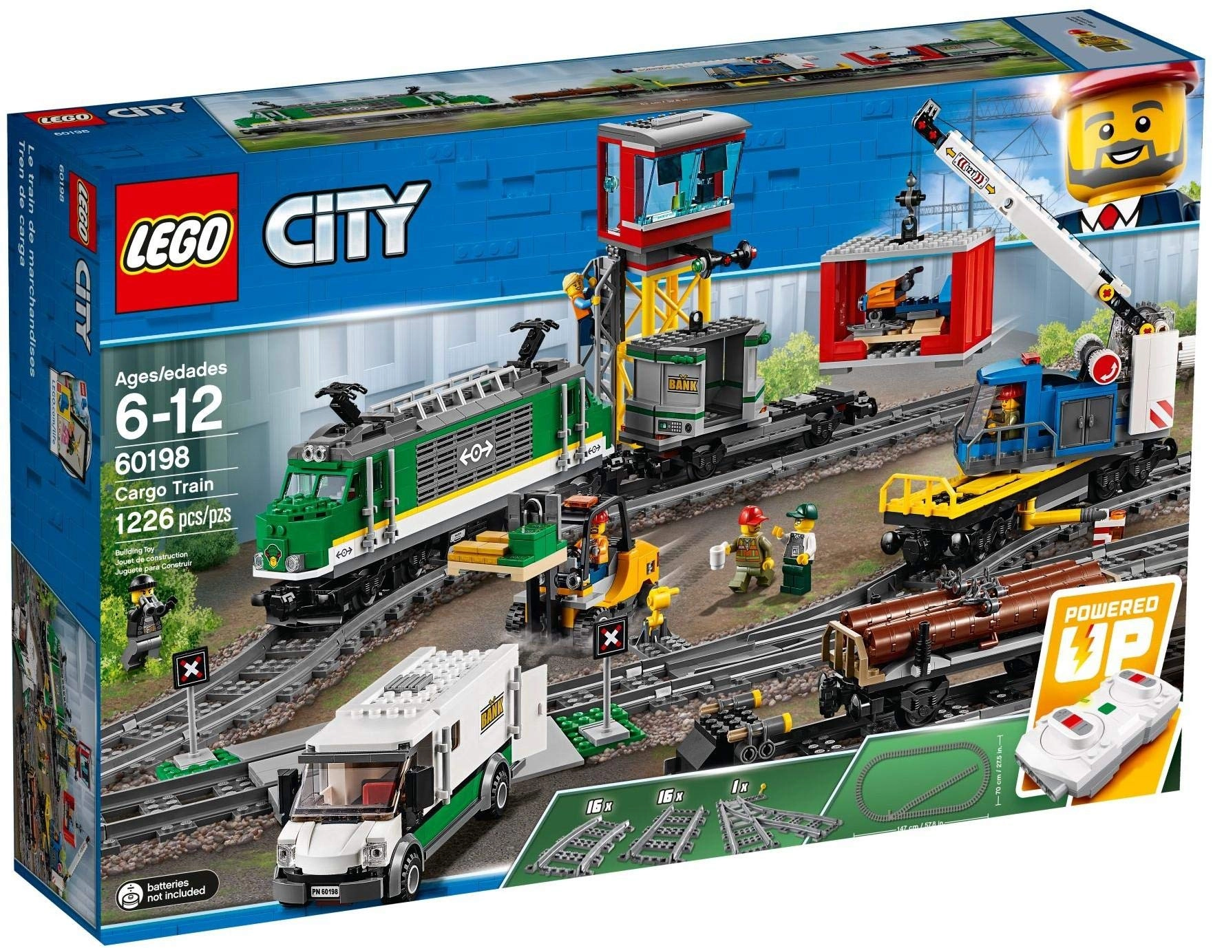 City Cargo Train (60198) - Remote Control Bluetooth