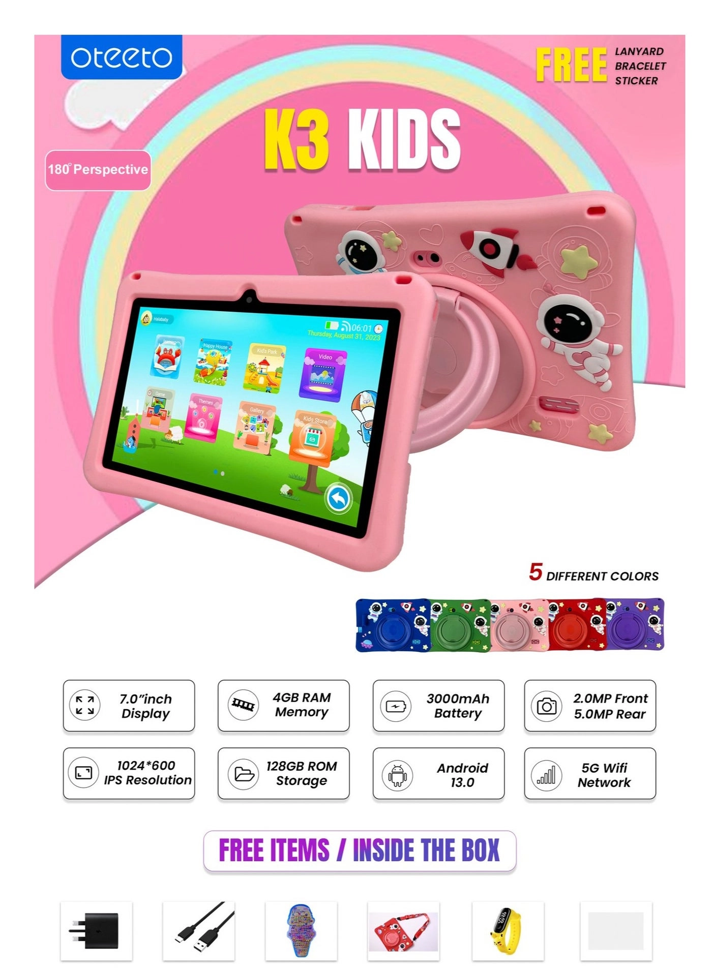 K3 - 4GB 7-inch 128GB