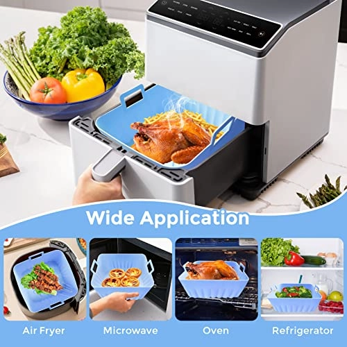 Square Air Fryer Liners - Silicone 2 piece(s)