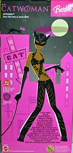 Catwoman Barbie Doll - Black Leather Special Edition Ages 15+