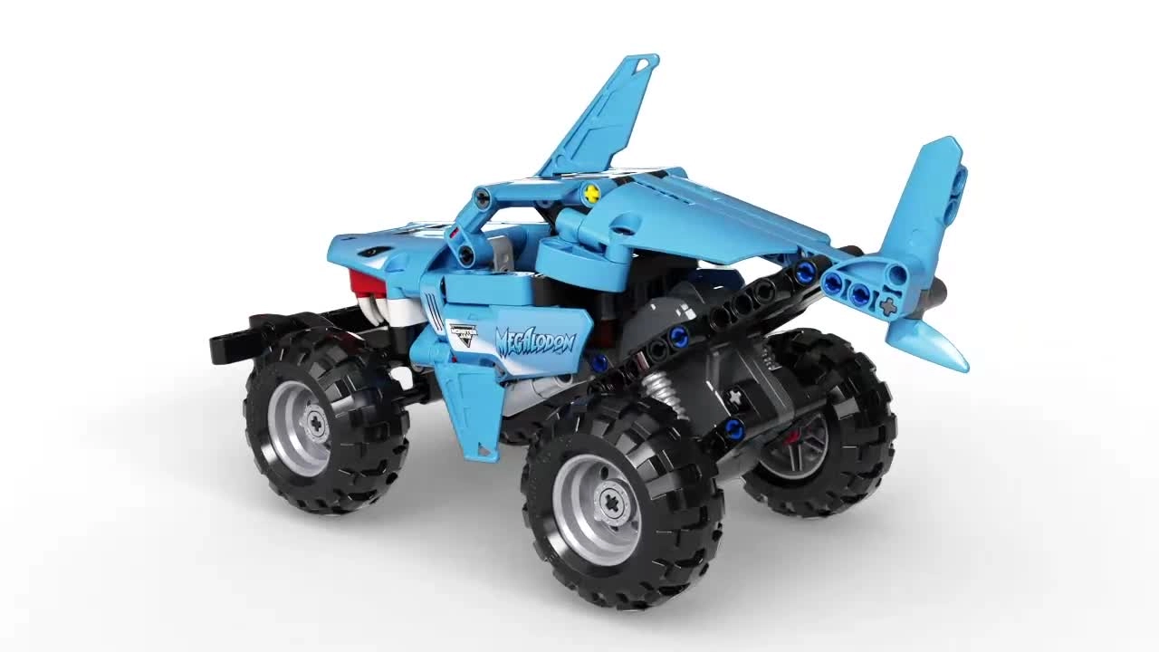 Technic Monster Jam Megalodon (42134) - 2-in-1 Pull-back