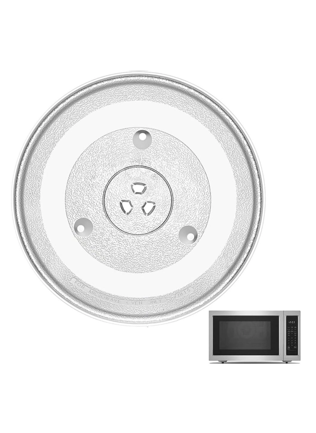 First Moon Electronics Microwave Glass Tray - 12.5’’