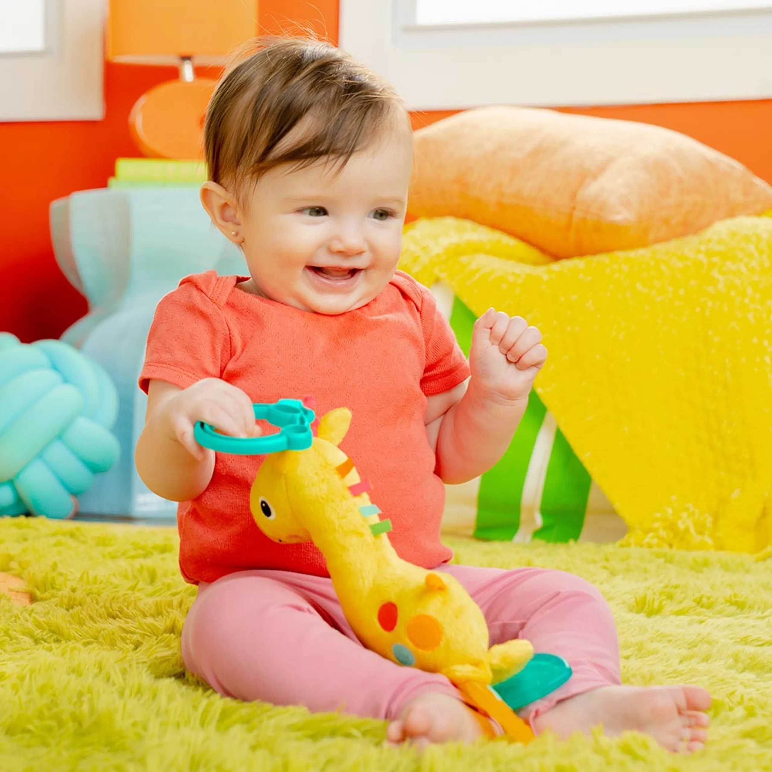 Safari Soother - Rattle Teether