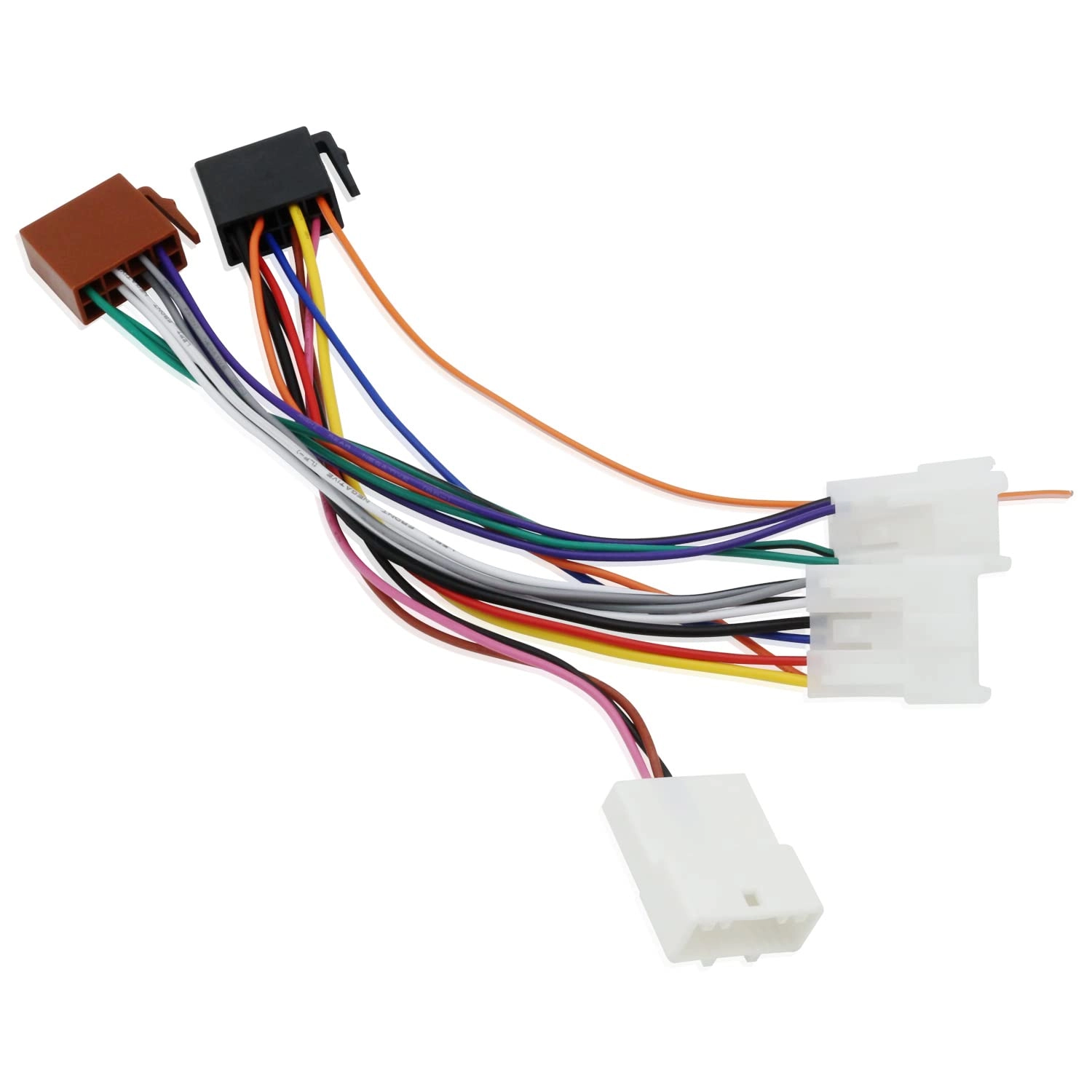 Fiegromech ISO Car Stereo Harness Adapter - 20-pin SWC Plug and Play