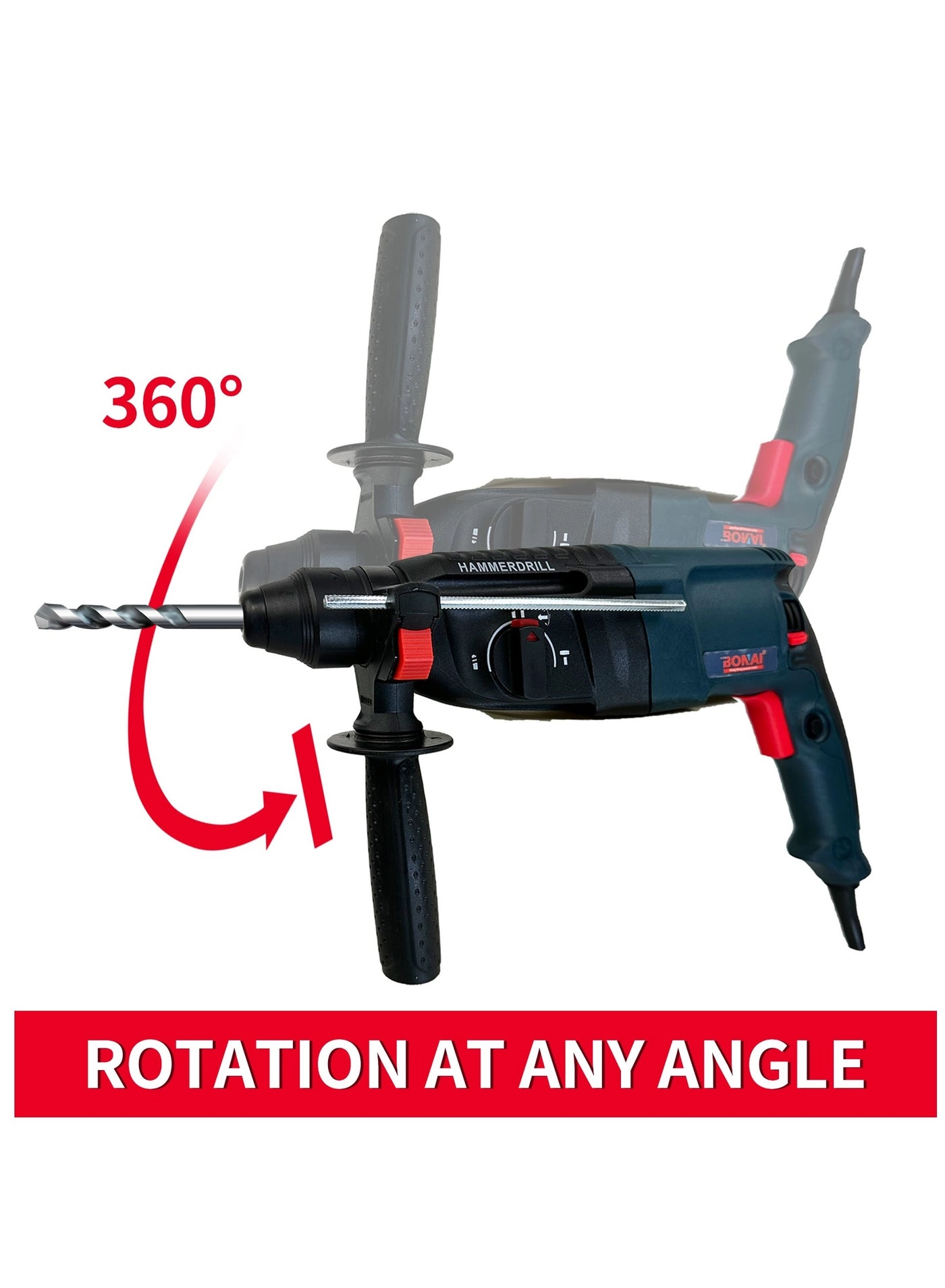 Rotary Hammer Drill - 980 Watt