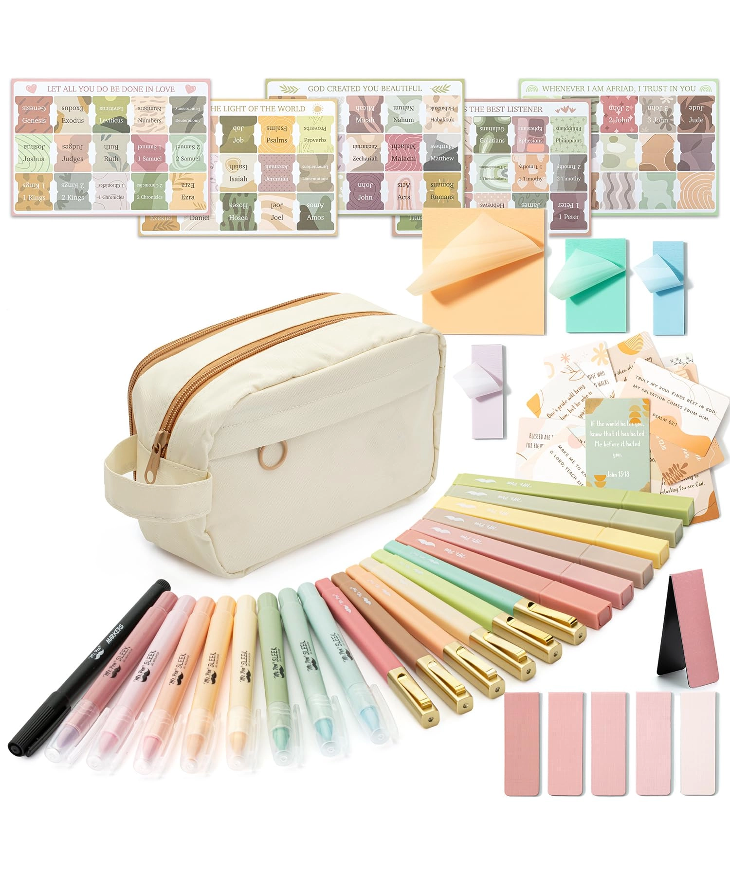 Mr. Pen Bible kit - Multicolored Chisel