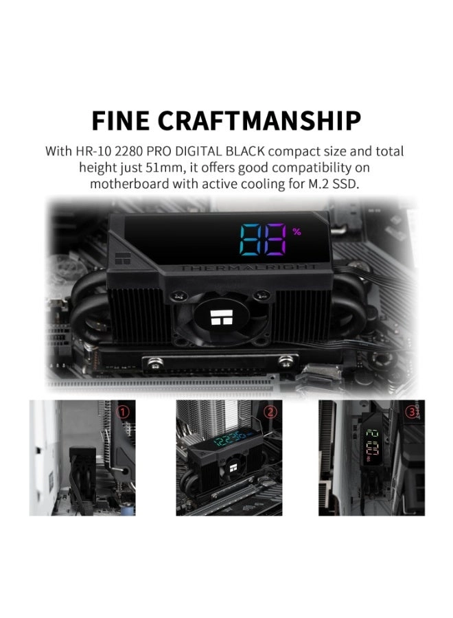 HR10 2280 PRO - Double Sided Heatsink 4 heatpipes
