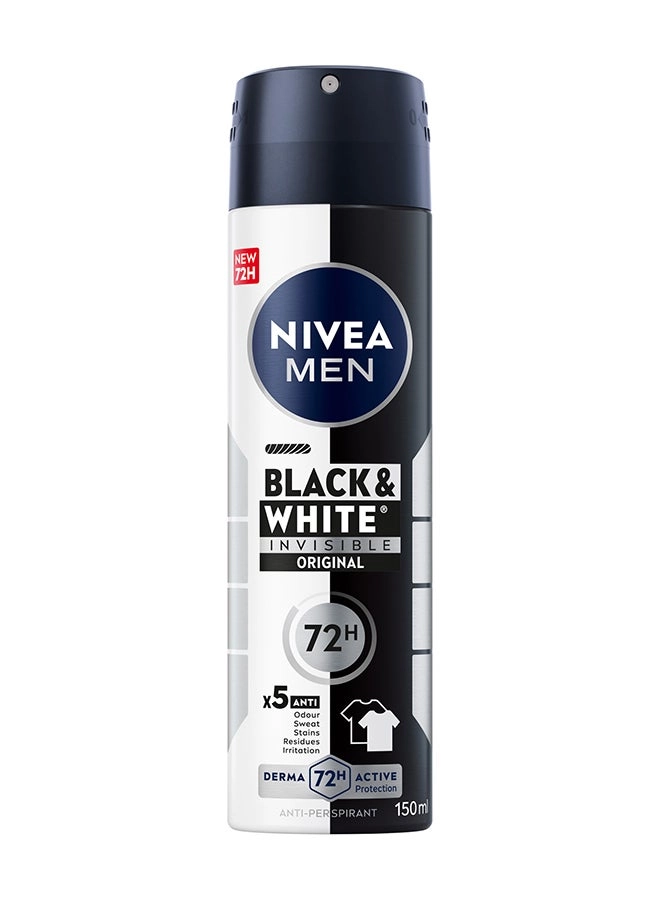 NIVEA MEN Antiperspirant Spray - 150 milliliter