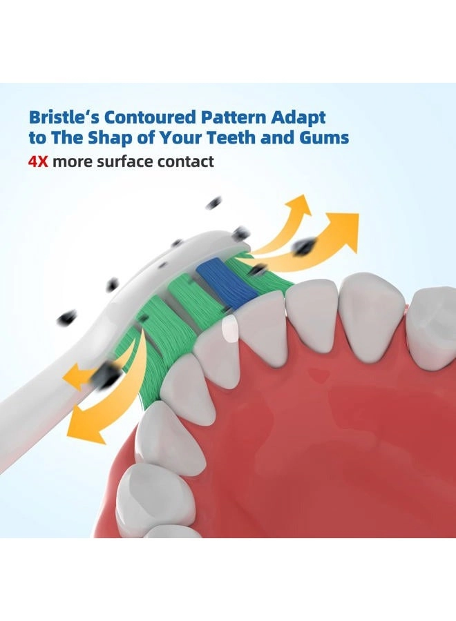 Replacement Toothbrush Heads - 10 Pack Snap on