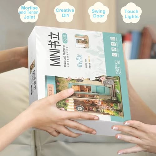 DIY Miniature House Kit - Bakery Shop