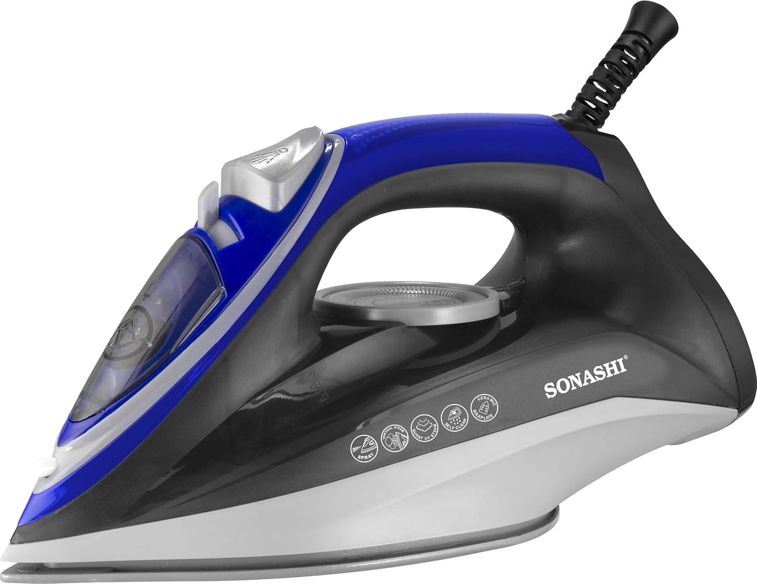 SonashiUAE SI-5084C - 2600W 230ML Ceramic Coated Soleplate