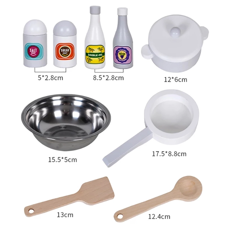 Wooden Kitchen Kids Toy Set - 60 x 70 x 26 cm (GF-MSN21008)