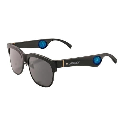 Adjustable Tint Smart Sunglasses - Bluetooth Built-In Speakers 110mAh battery