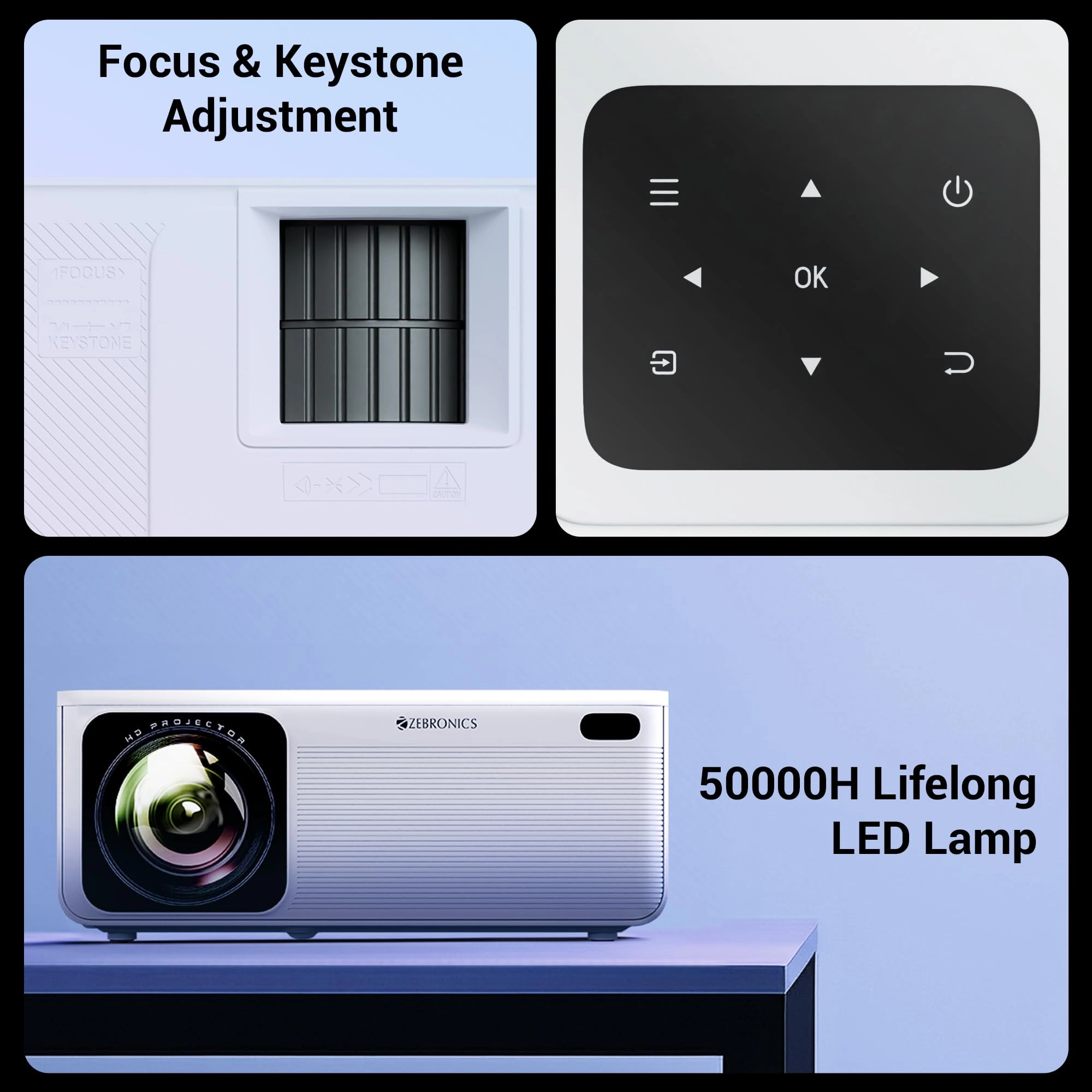 PixaPlay 58 ZEBPIXAPLAY 16 12000 Lumens