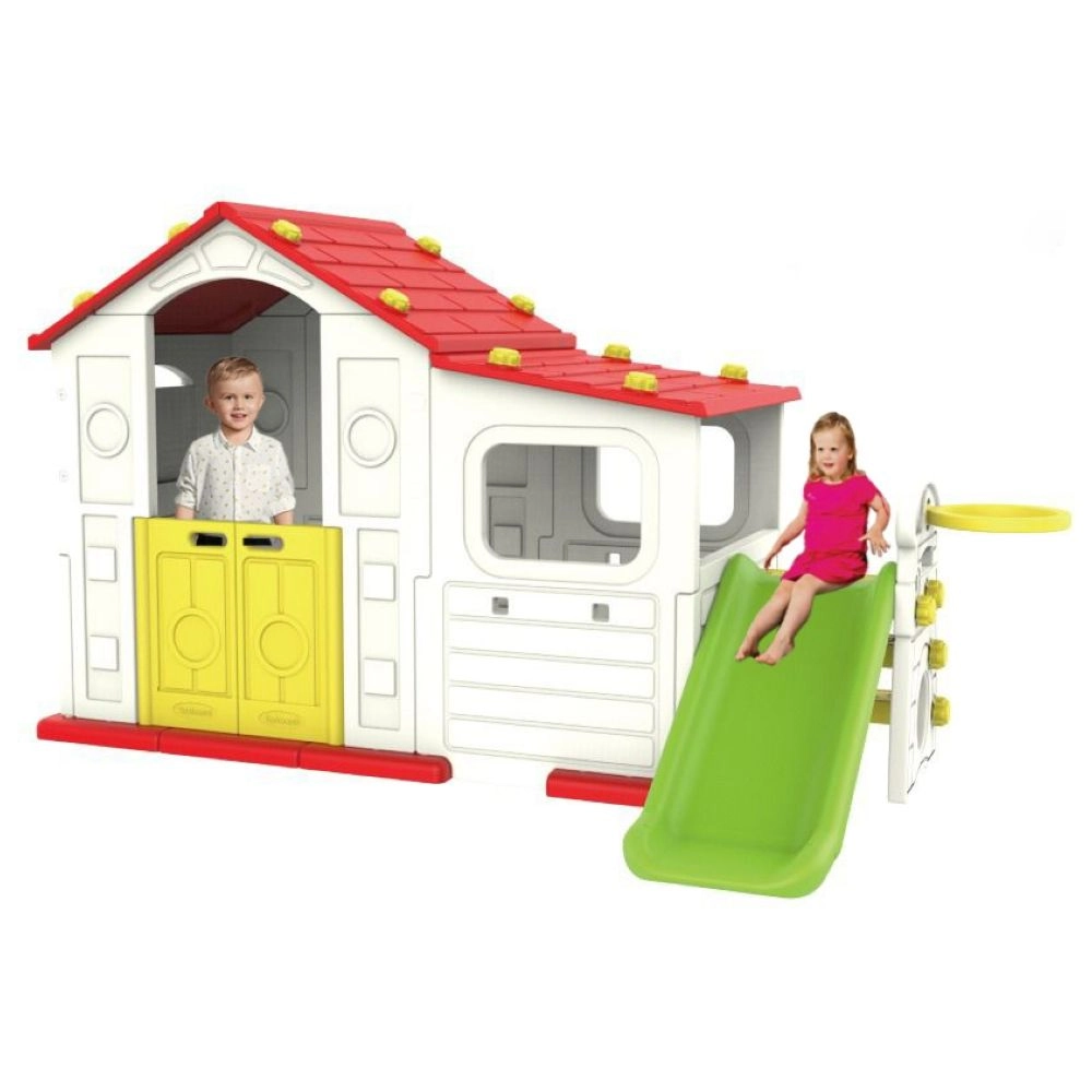 Indoor Activity Playhouse With Play Cabin - 269 x 160 x 119 cm Suitable for 1.5 years and above