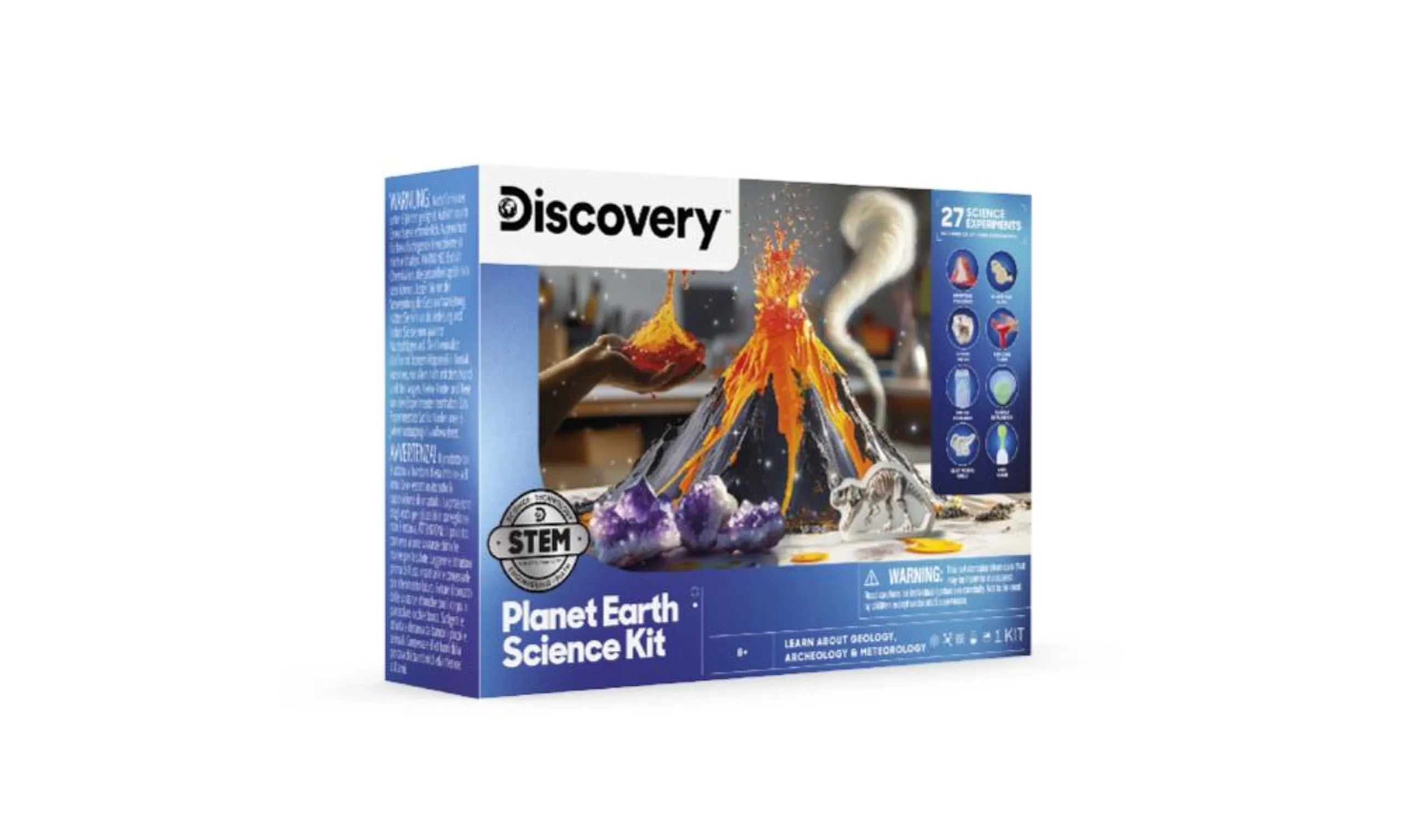 DISCOVERY MINDBLOWN Planet Earth Science Kit Geology, Archaeology & Meteorology - 8 years+