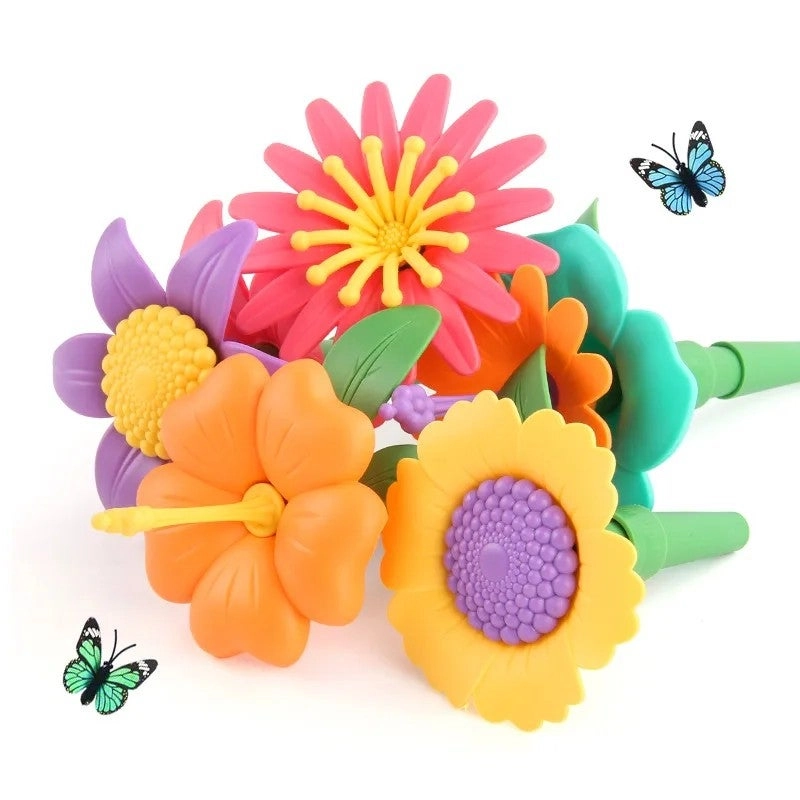 Flower Garden Building Set - 183 pcs