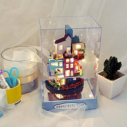 OUKA Dollhouse Kit - fairytale town 1:24