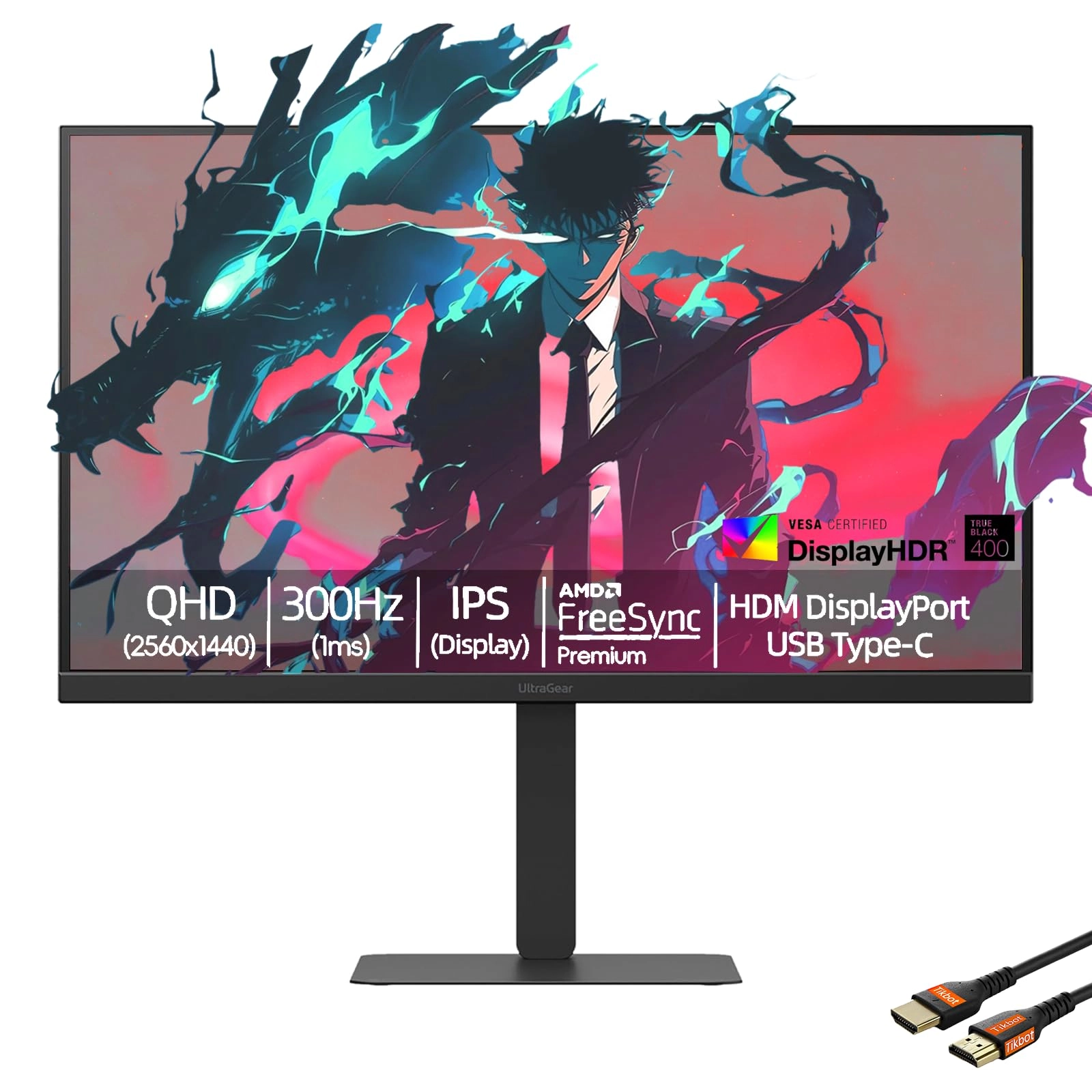 27G640A-B - 2560 x 1440 27-inch