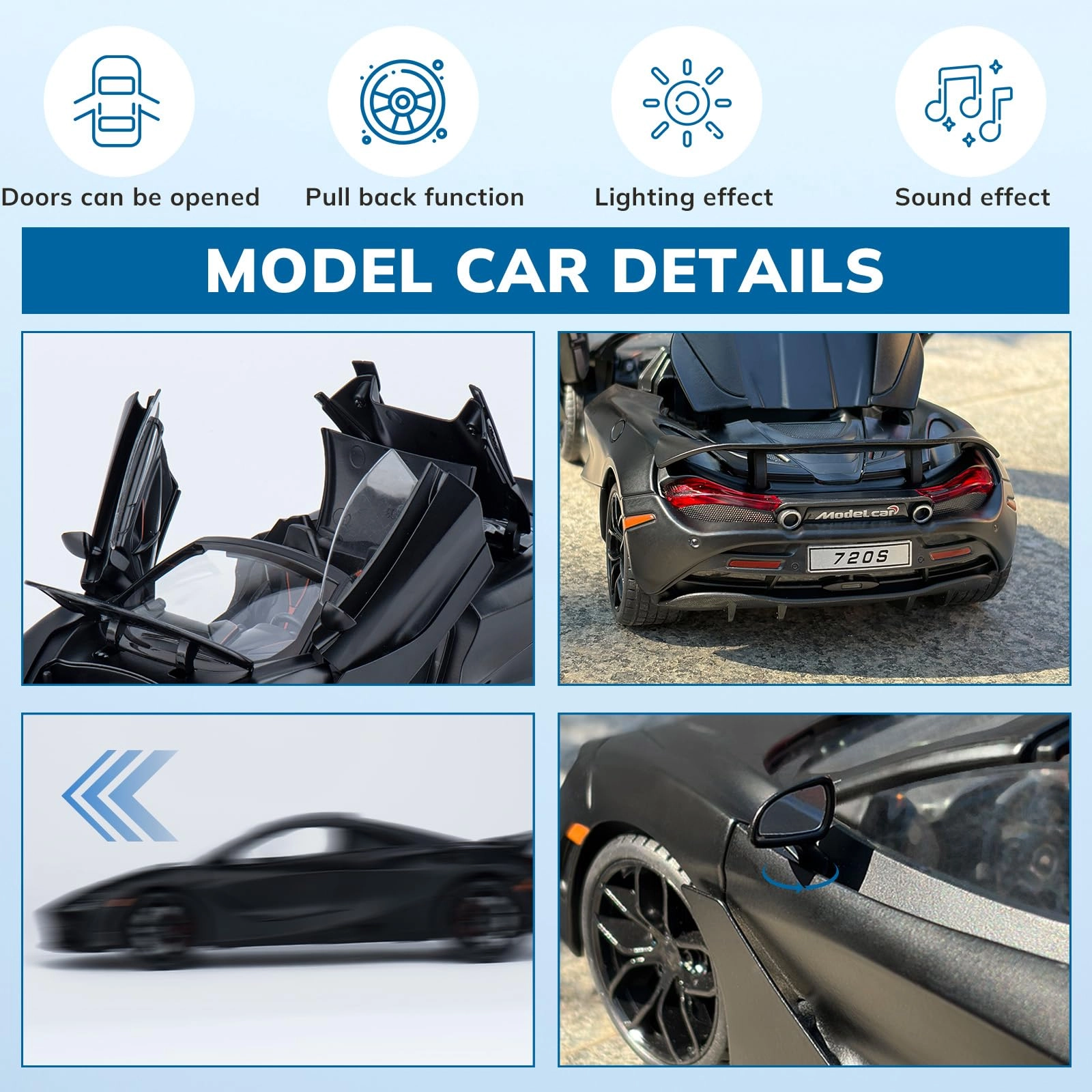 720S - 1:18 1pcs