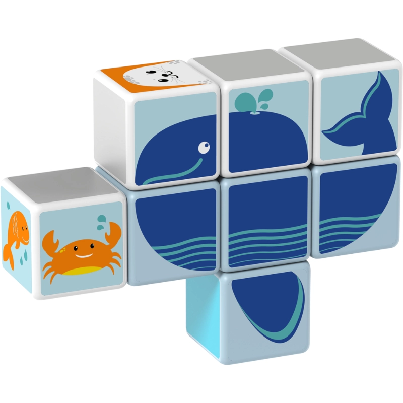 Printed Sea Animals Magicube - 18 Months 11 piece(s)