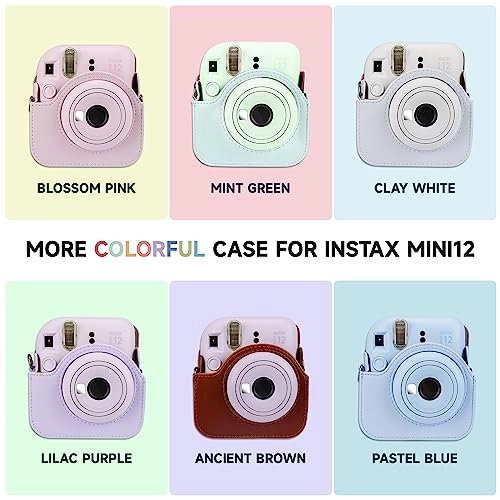 Instant Camera Accessories for Instax Mini 12 - camera case