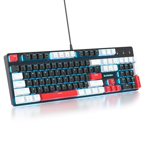 104 Keys Mechanical Gaming Keyboard - EN Wired